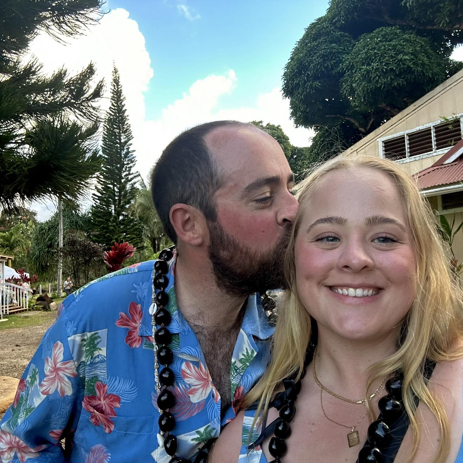 Our first luau!
