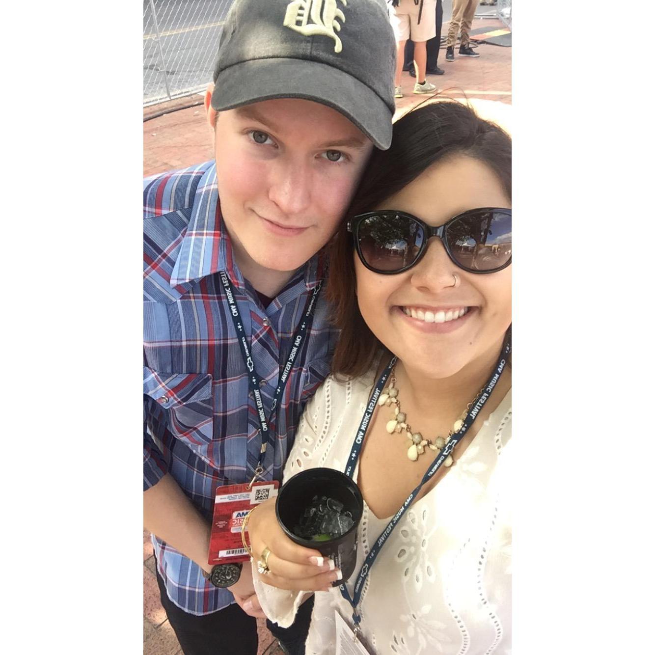 In Nashville, our favorite place! -2017