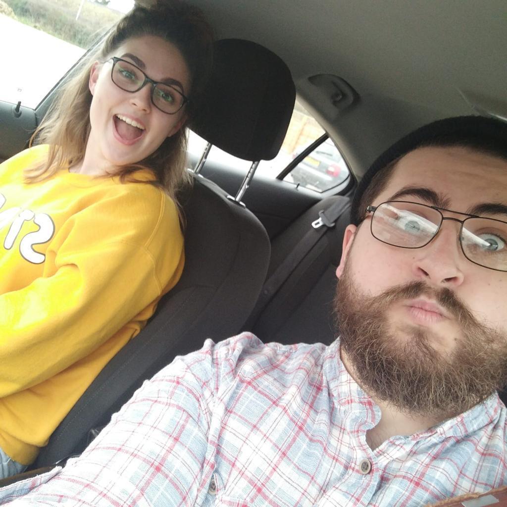 Our first picture as a couple 😍
