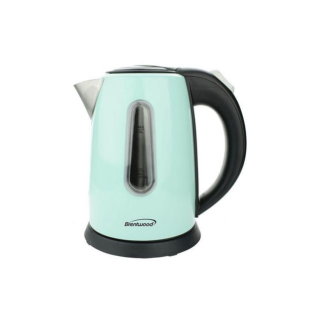 Brentwood Appliances 1-Liter Stainless Steel Cordless Electric Kettle