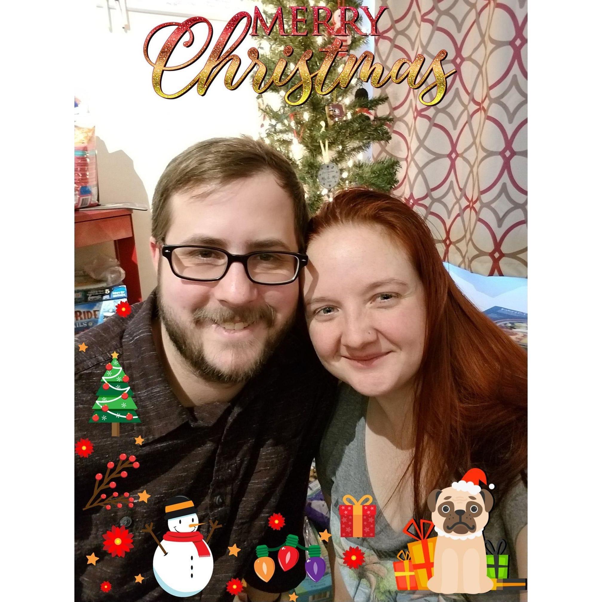 Our first Christmas as a couple!