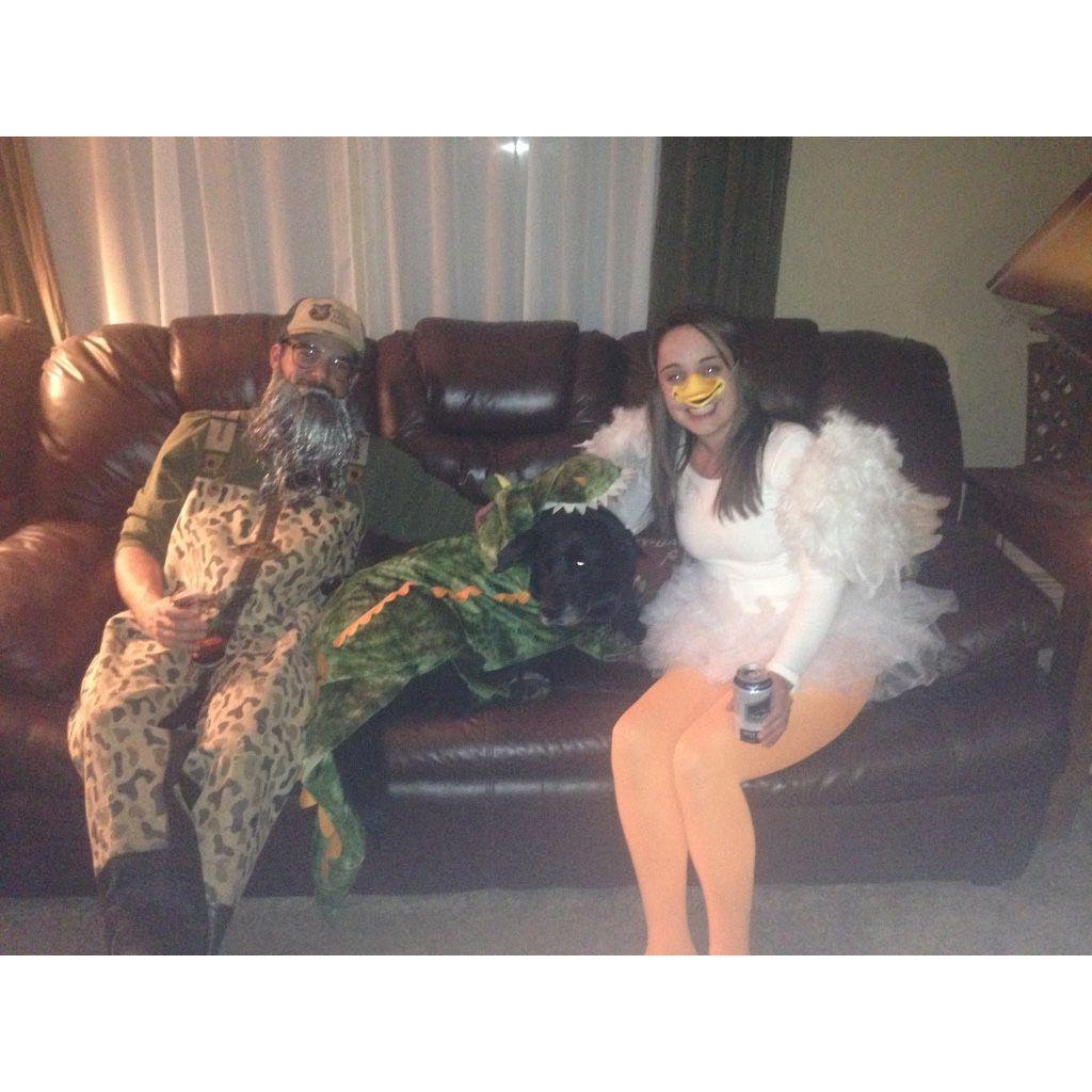 Duck Dynasty, a duck, and a Tru-gator