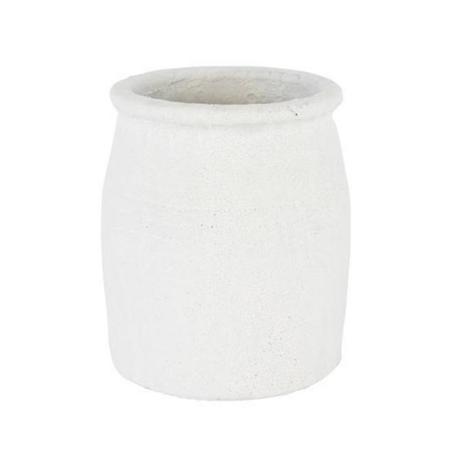 Distressed Chalk Glaze Crock