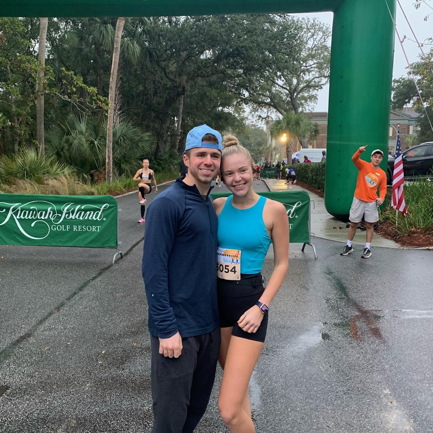 Kiawah Island for Megan’s marathon
