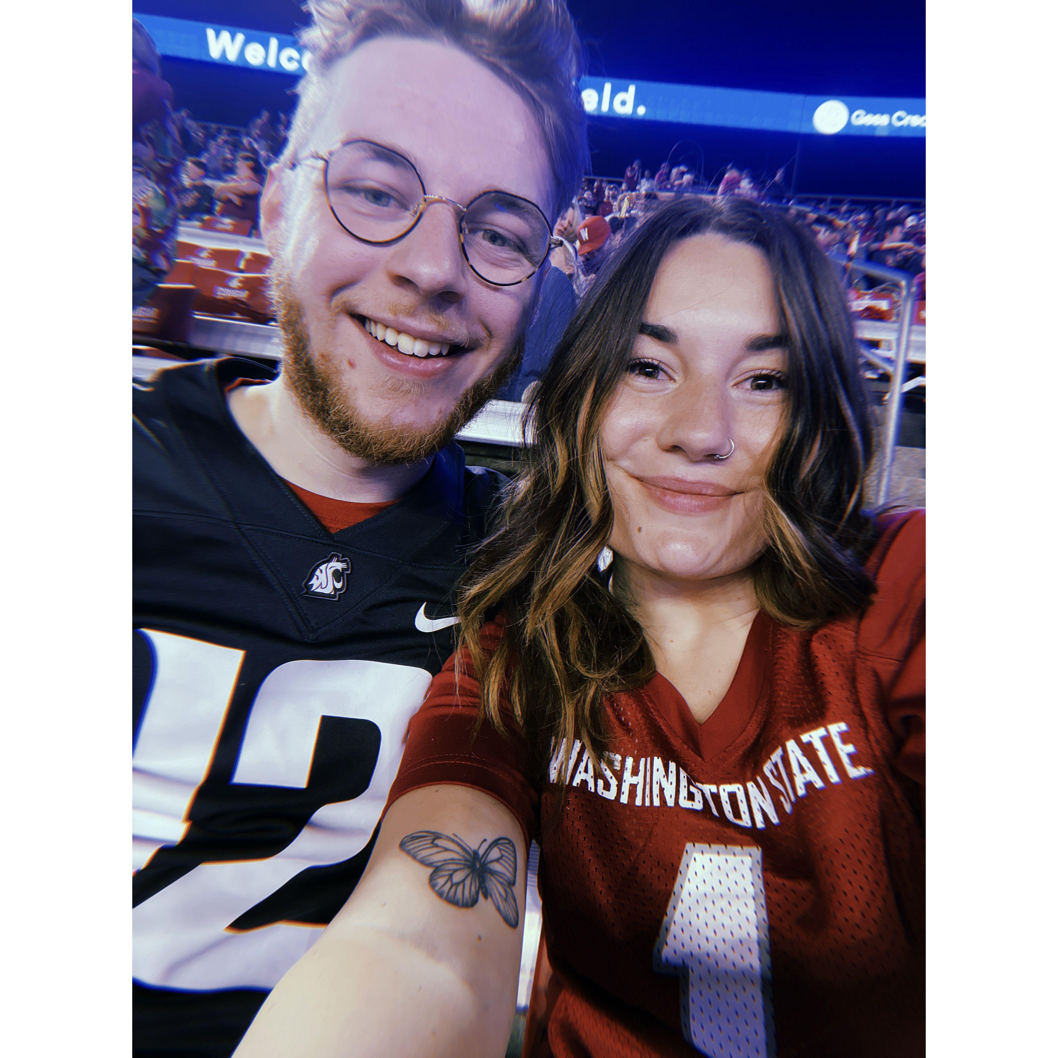 Jac's 1st WSU Game- September 2021