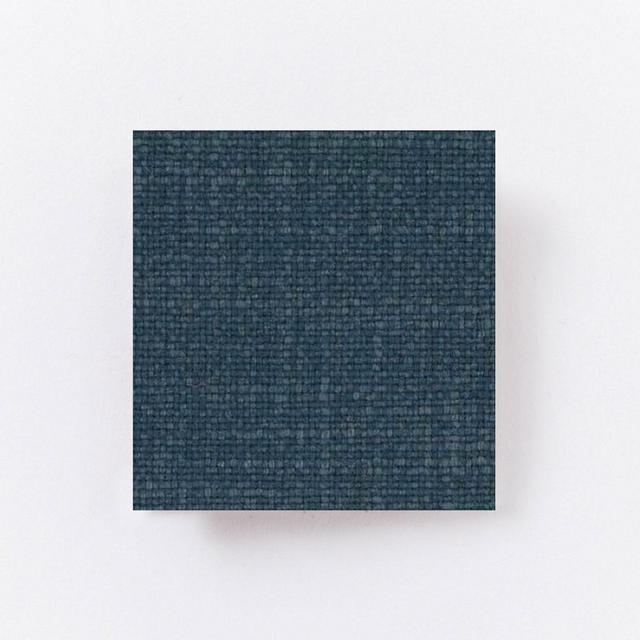 Upholstery Fabric by the Yard, Yarn Dyed Linen Weave, Petrol