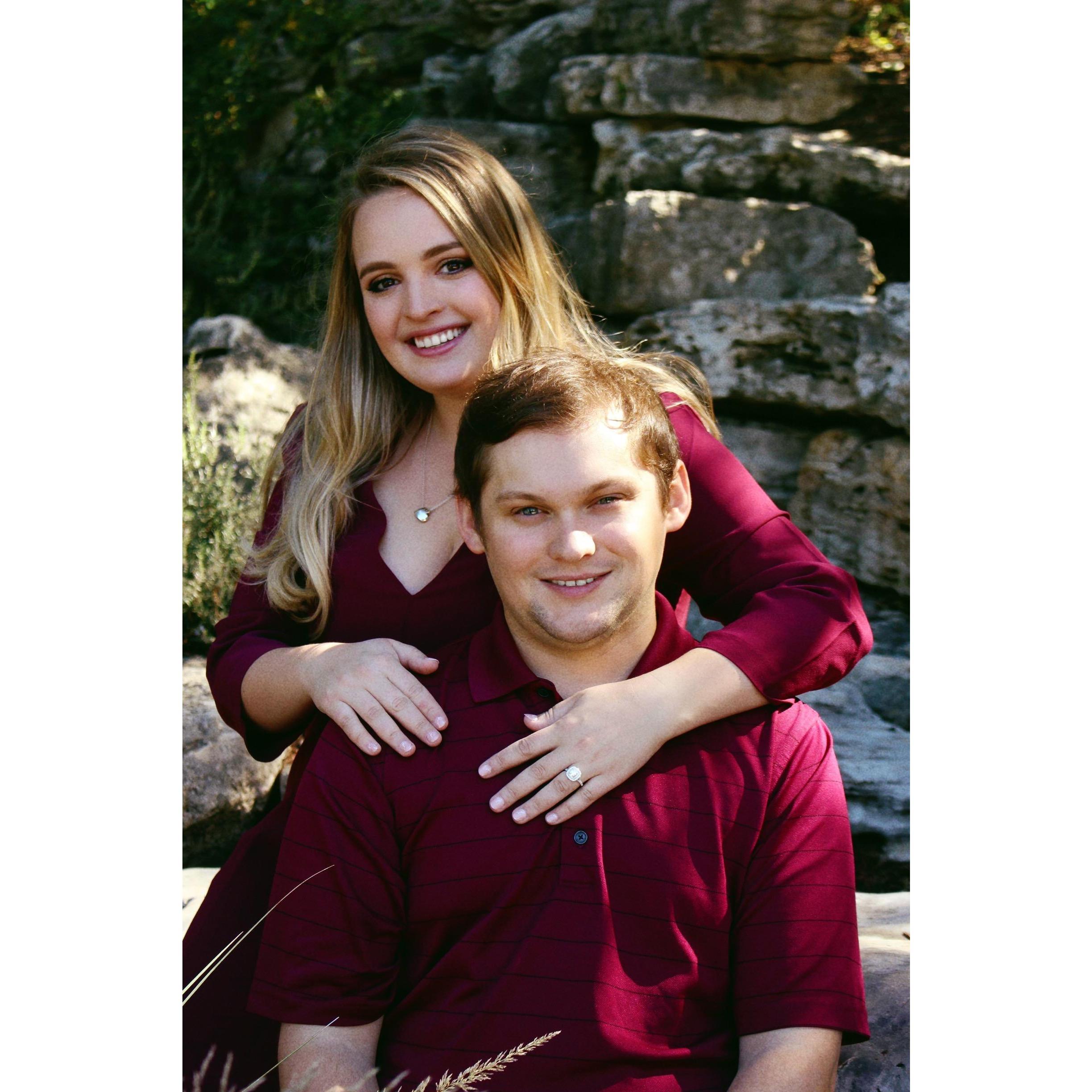 One of our favorite photos from our engagement shoot.