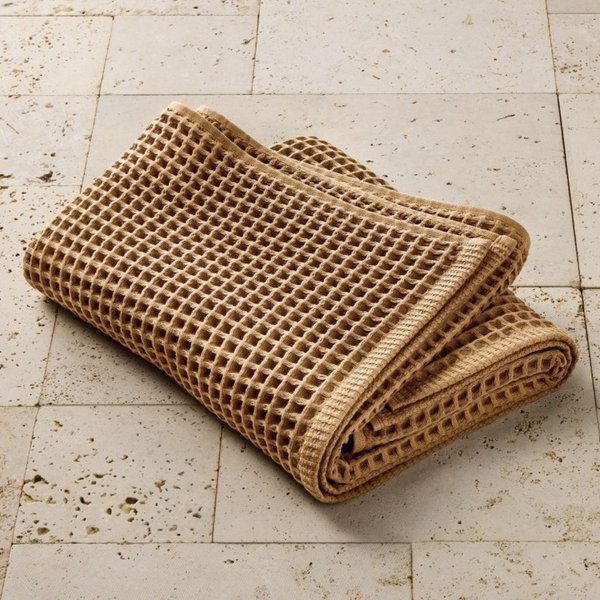 Brown Waffle Bath Towel - Casaluna™