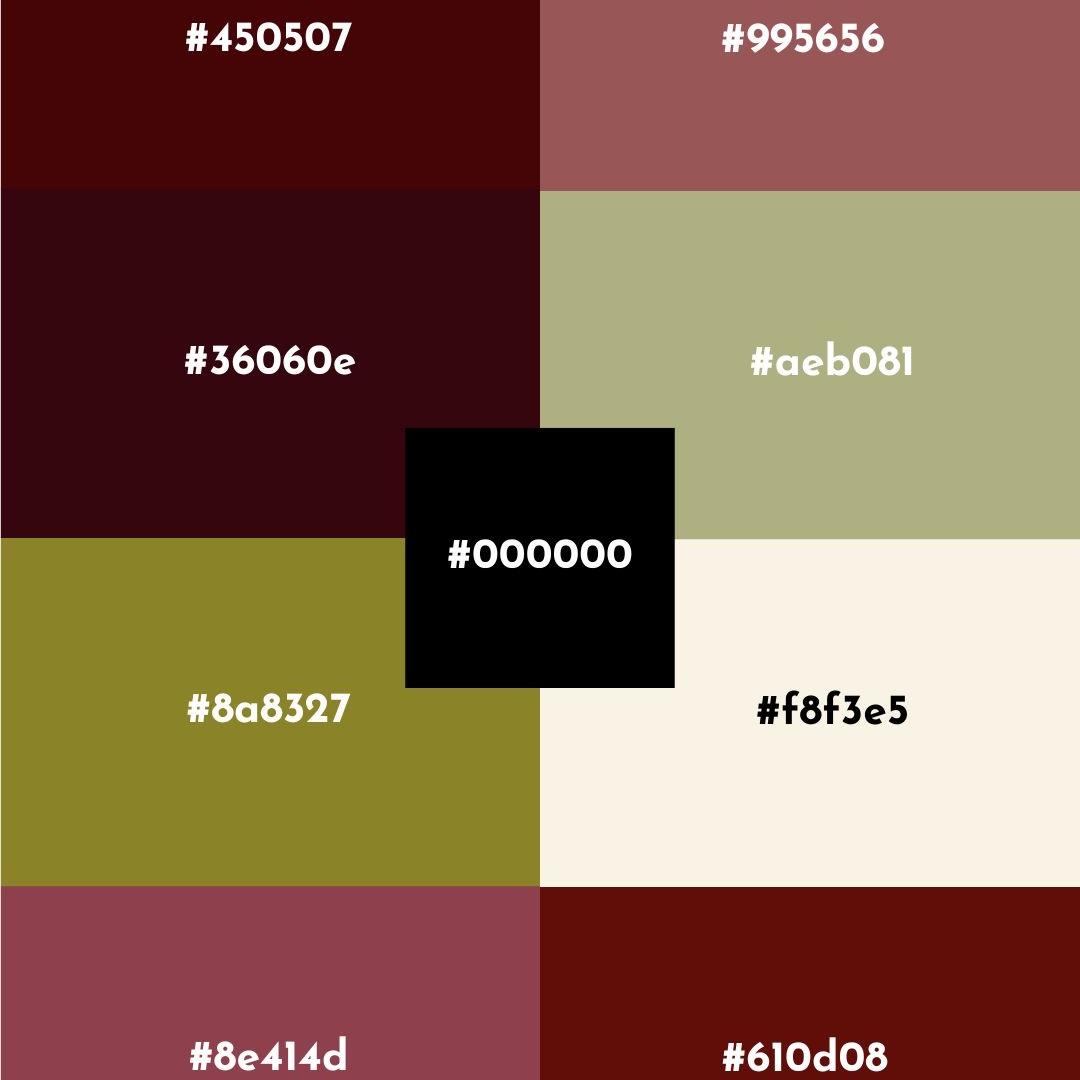 Color Palette if you'd like to dress in the color scheme