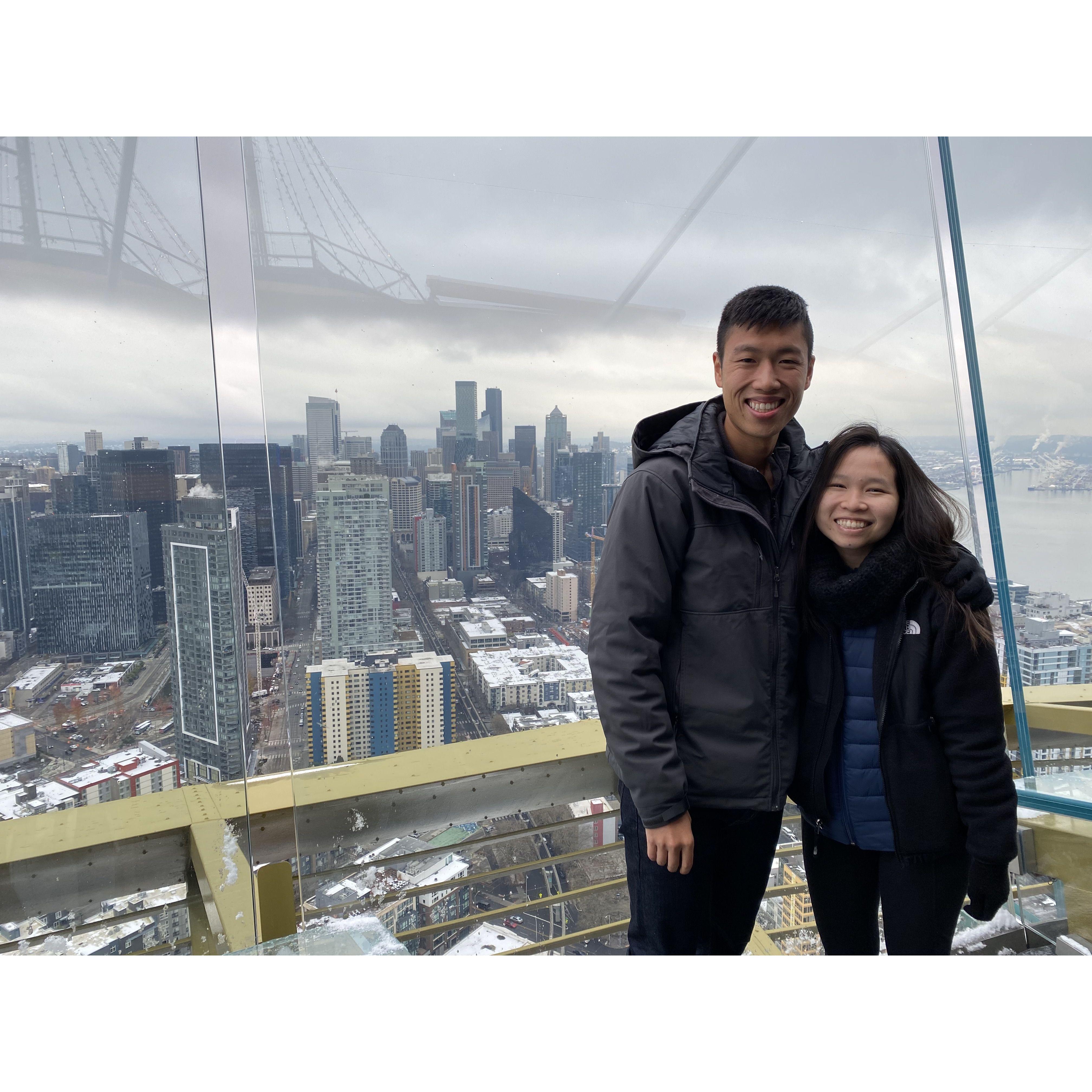 Traveled up the coast to the Space Needle in Seattle!