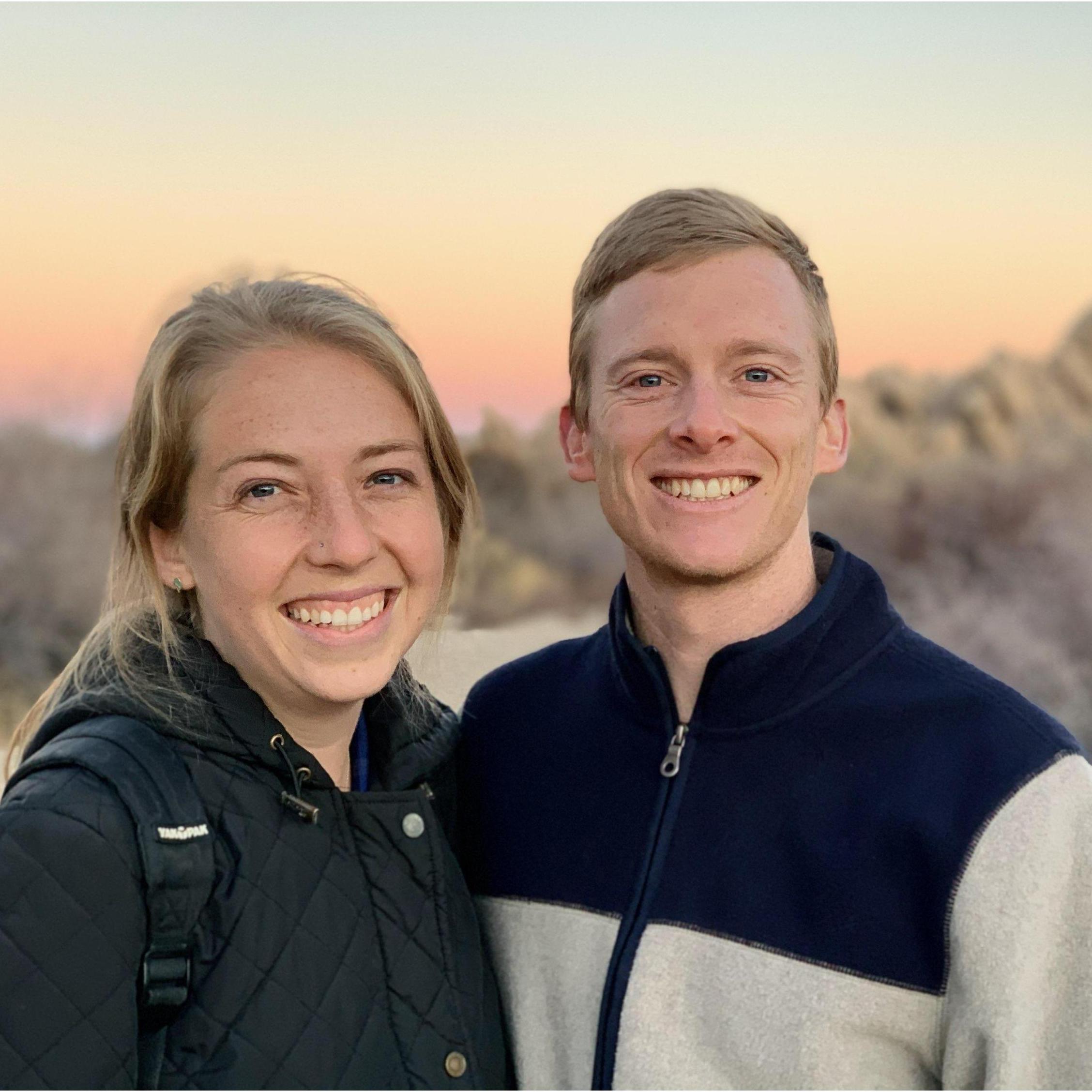 Sunset in Joshua Tree at Thanksgiving!