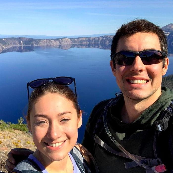 We spent a day together hiking at Crater Lake National Park!