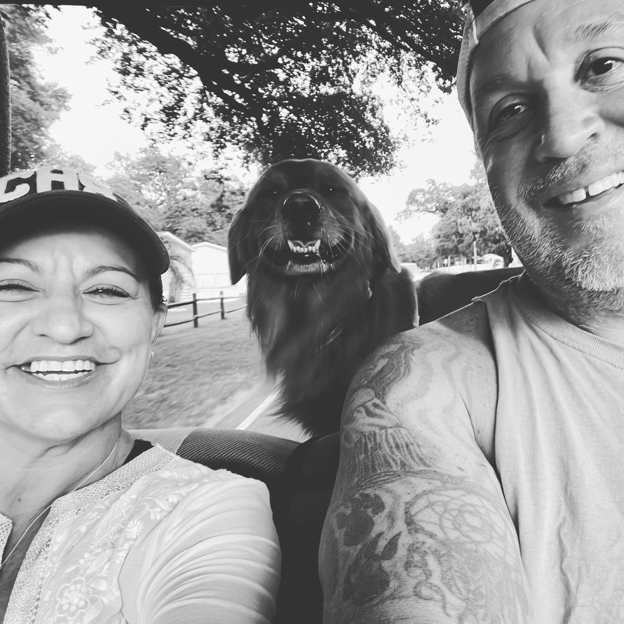 Golf Cart rides with Scout