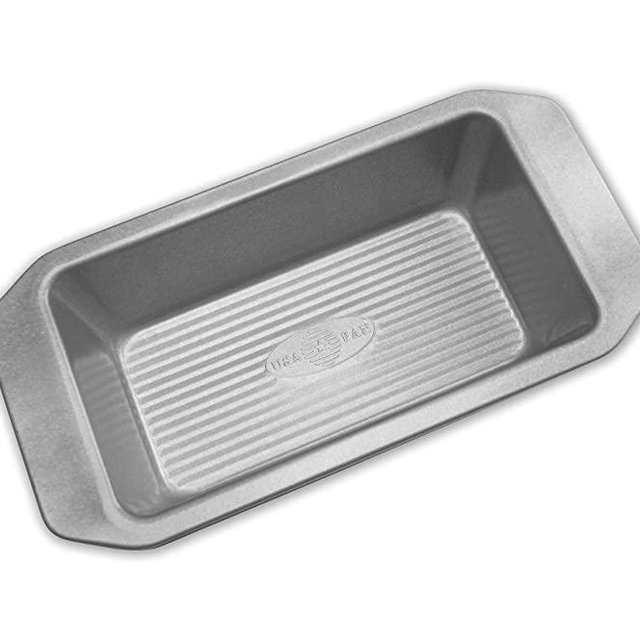 USA Pan American Bakeware Classics 1-Pound Loaf Pan, Aluminized Steel, 1 Pound