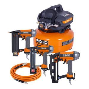 Air Compressor and Nail Guns
