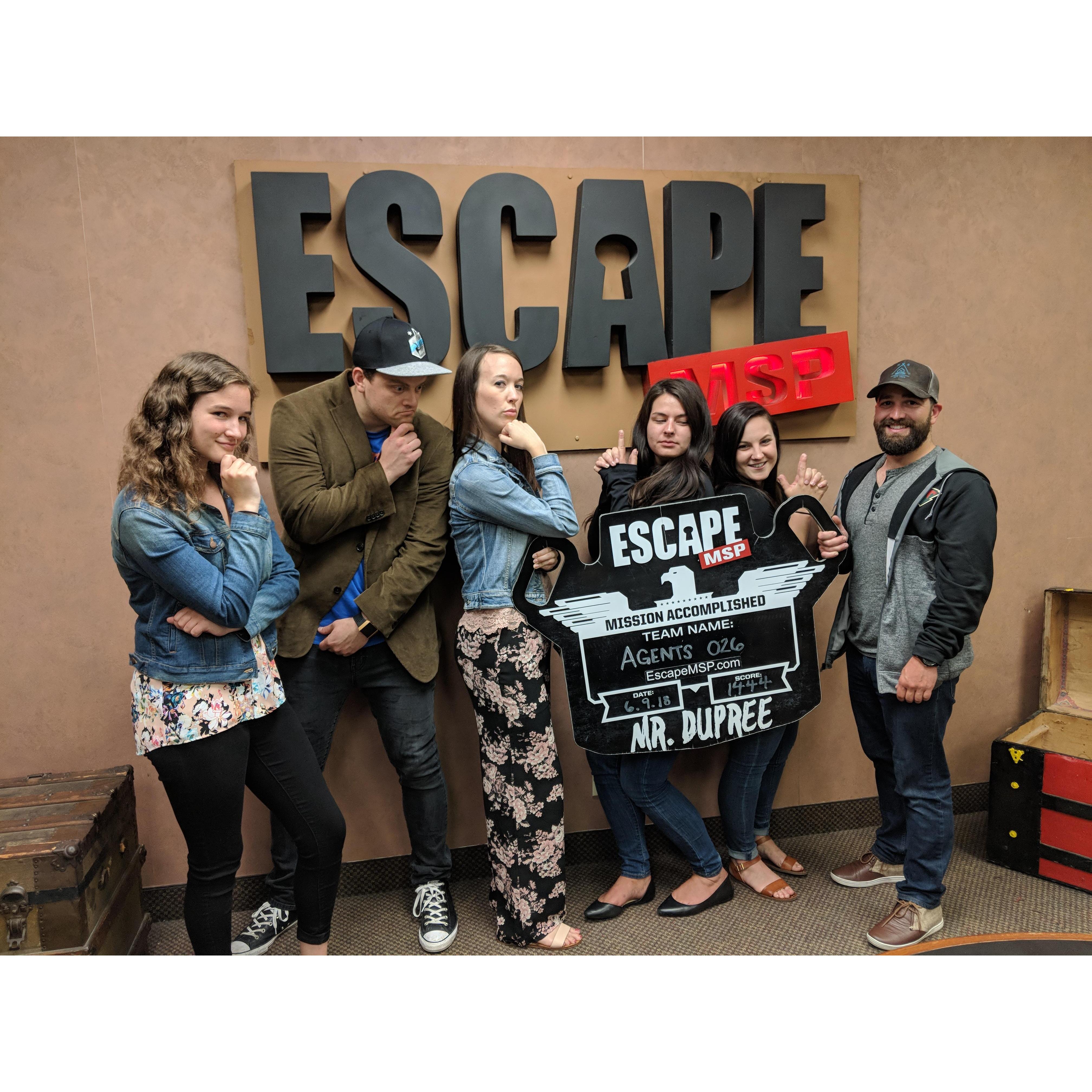 We escaped for Megan's 26th birthday!