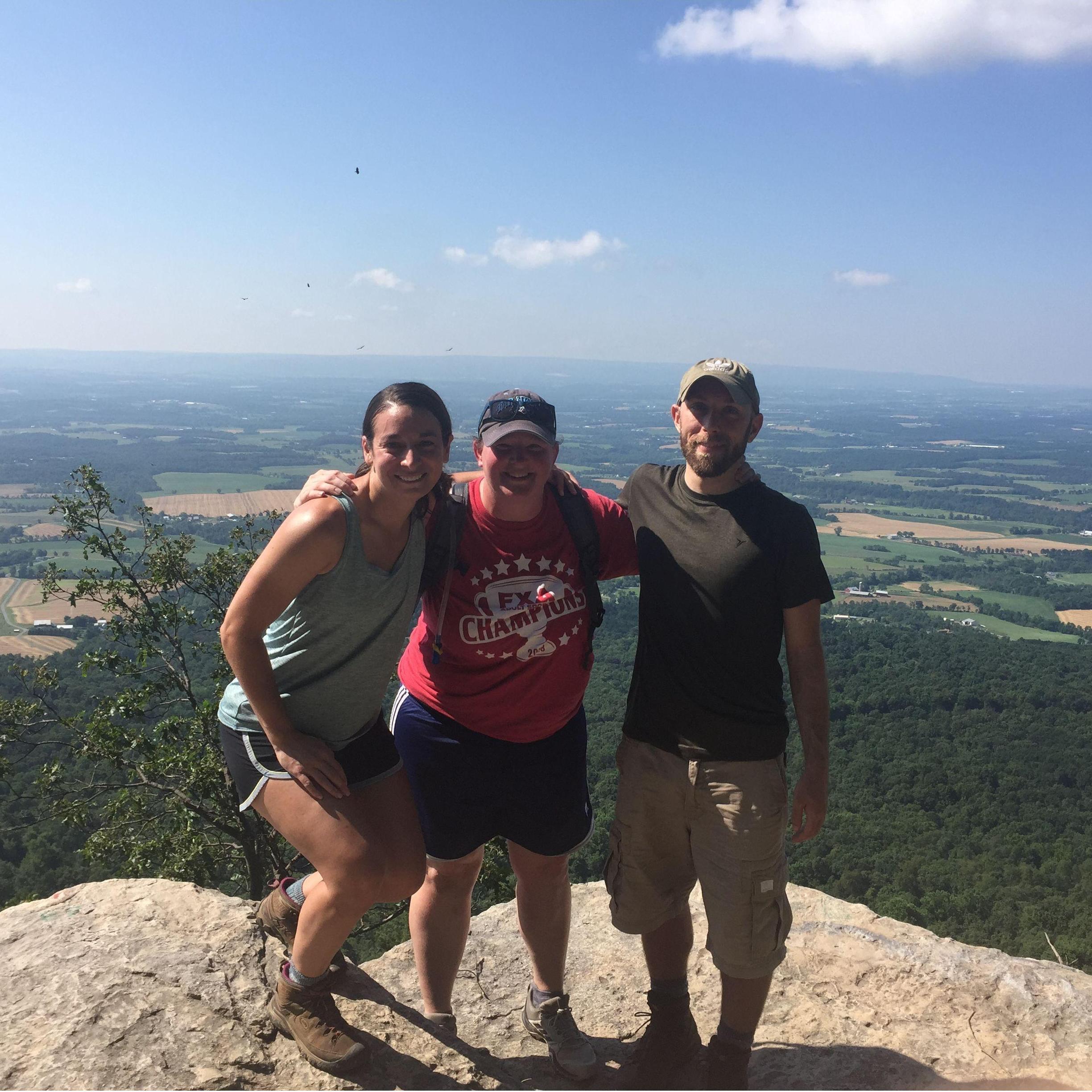 Overlook hike at Colonel Denning State Park with Mary Miller.