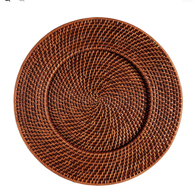 Piper Woven Chargers - Set of 4
