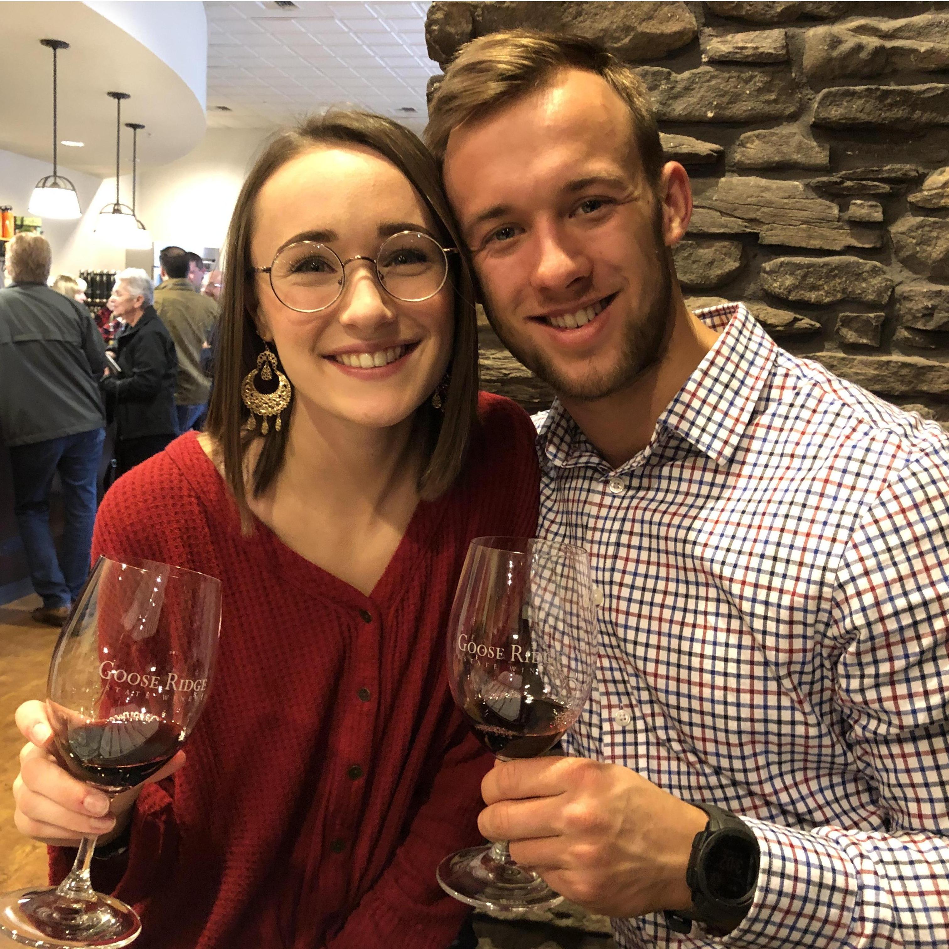 Starting our aspiring wine connoisseur journey!