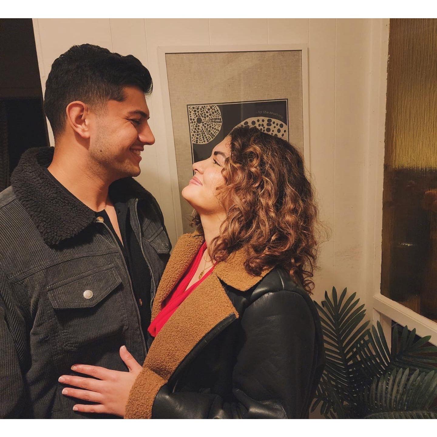 Birthday dinner 2 days before engagement