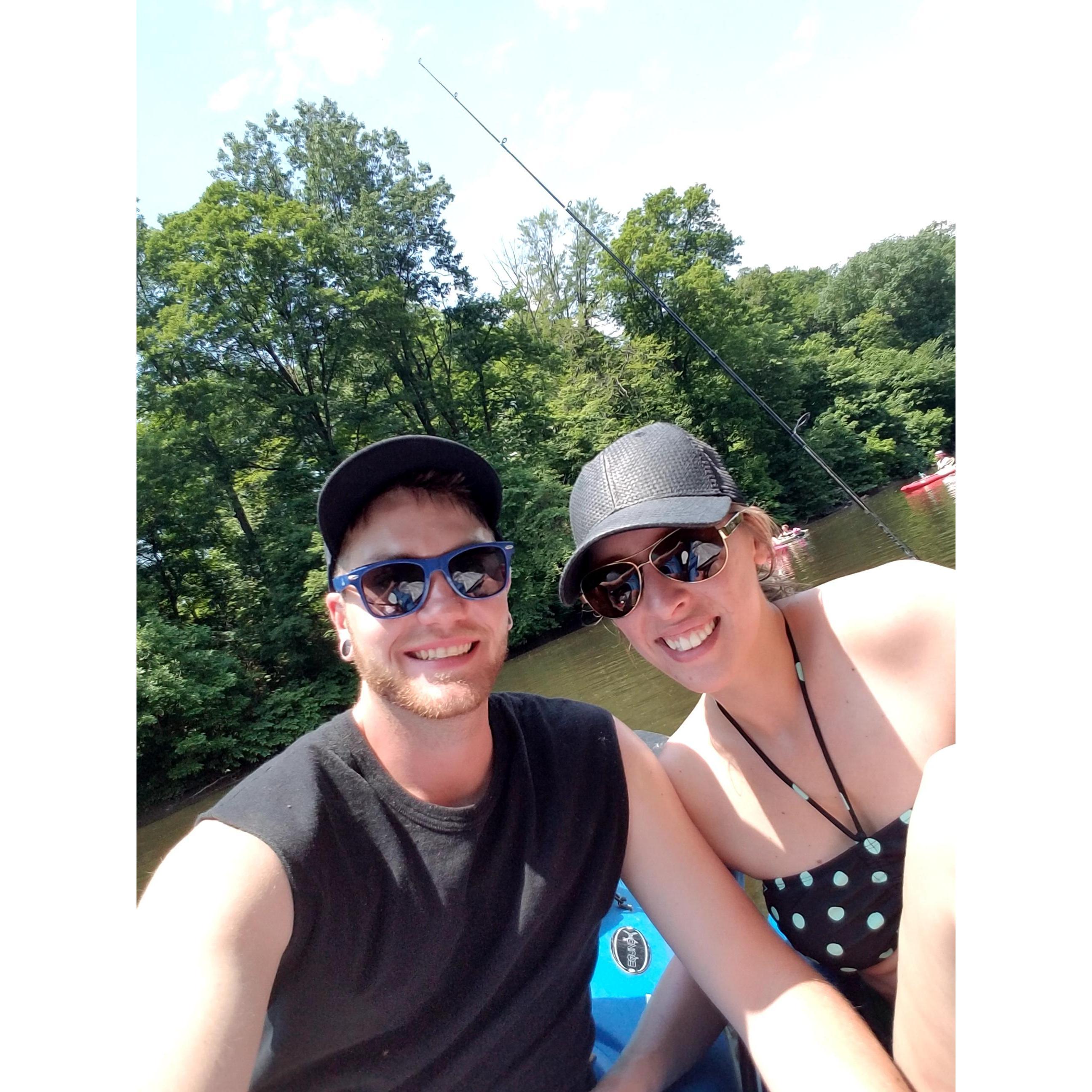 We love kayaking