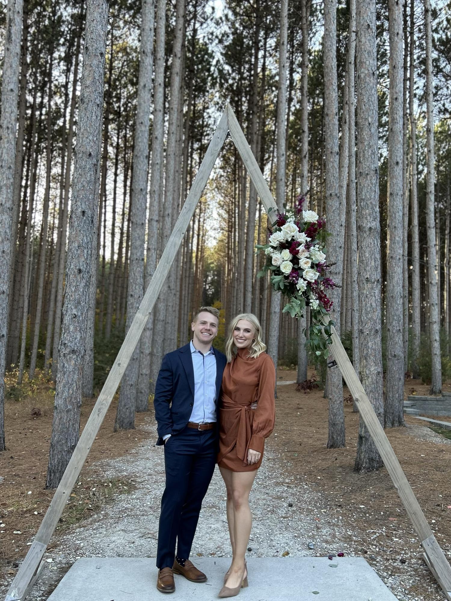 Friends' wedding in Cambridge, MN