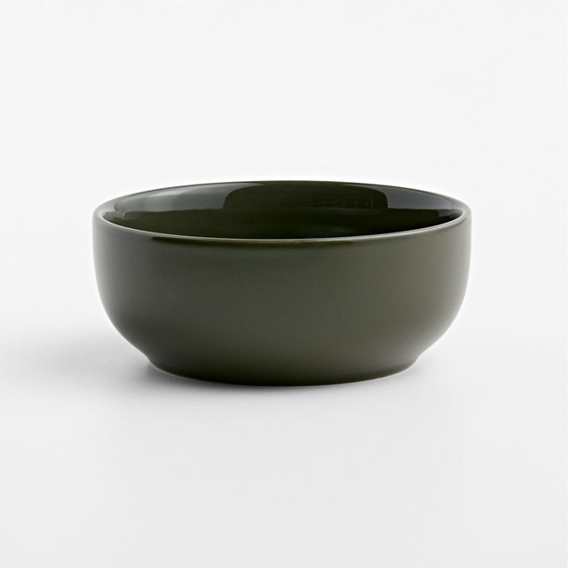 Hudson Burnt Green Stoneware Cereal Bowl