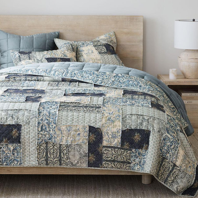 Delaney Patchwork Quilt, Full/Queen