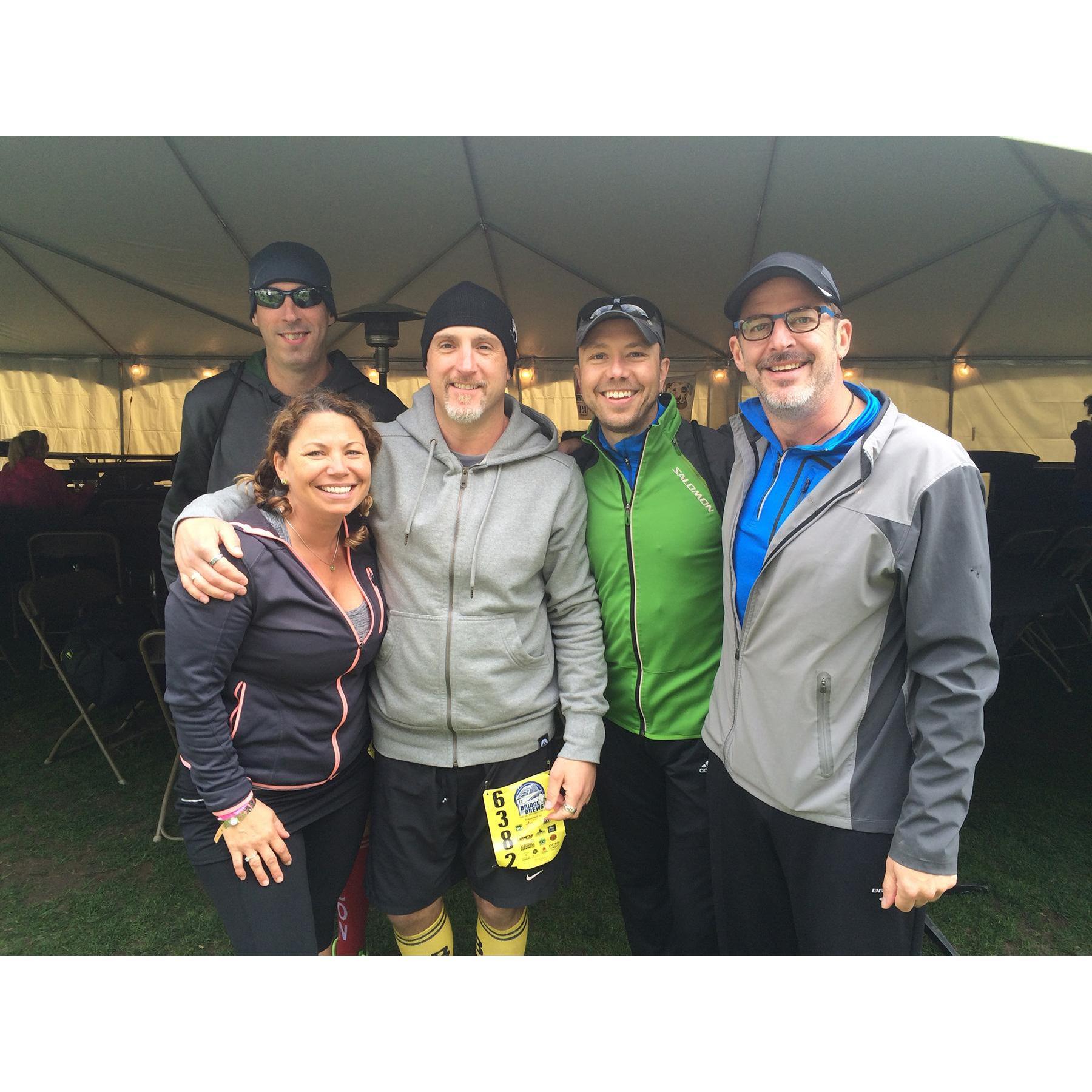 2013 Bridge to Brews was a great time. And we meet some new friends Chris and Robert.