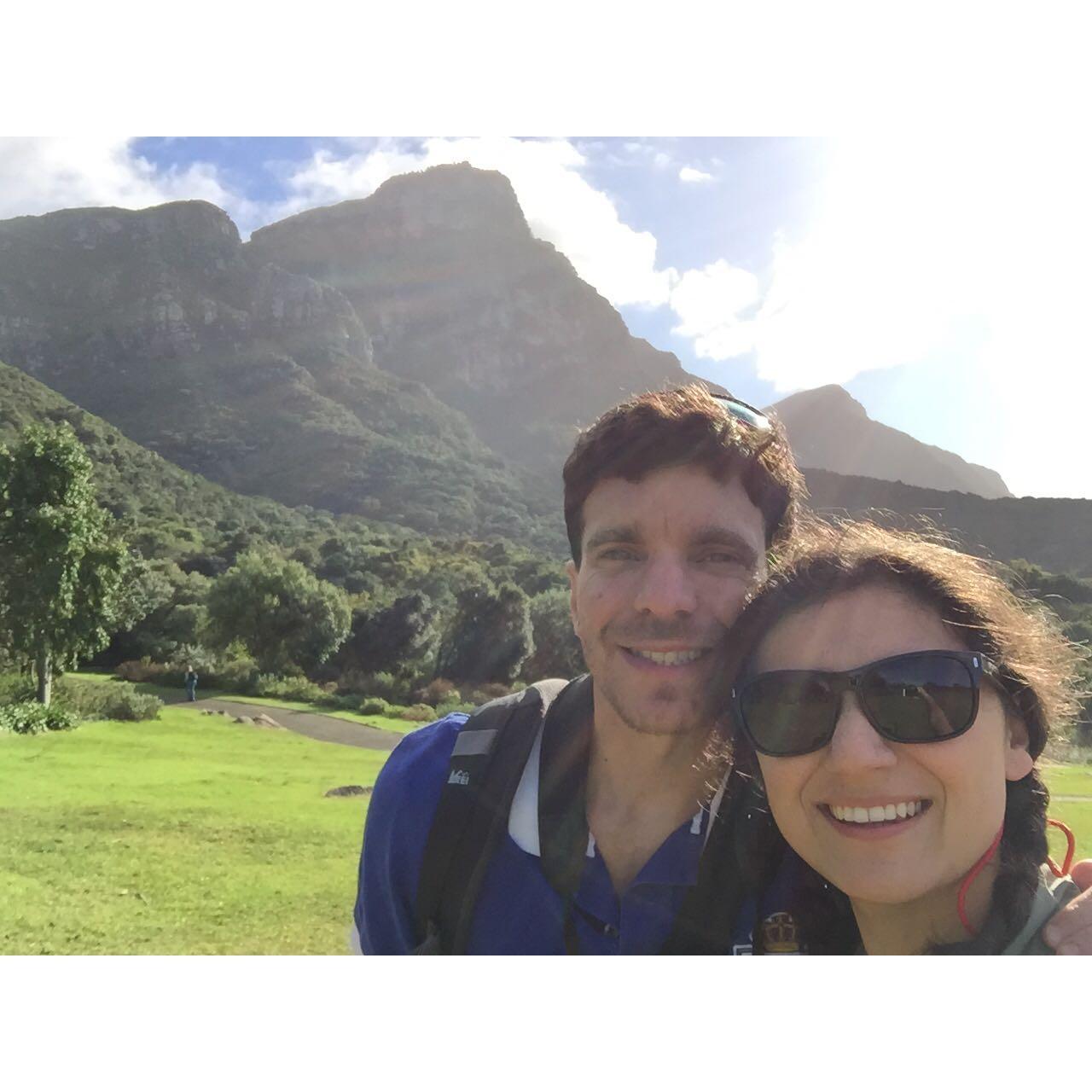 Visiting a botanical garden in Cape town, South Africa!