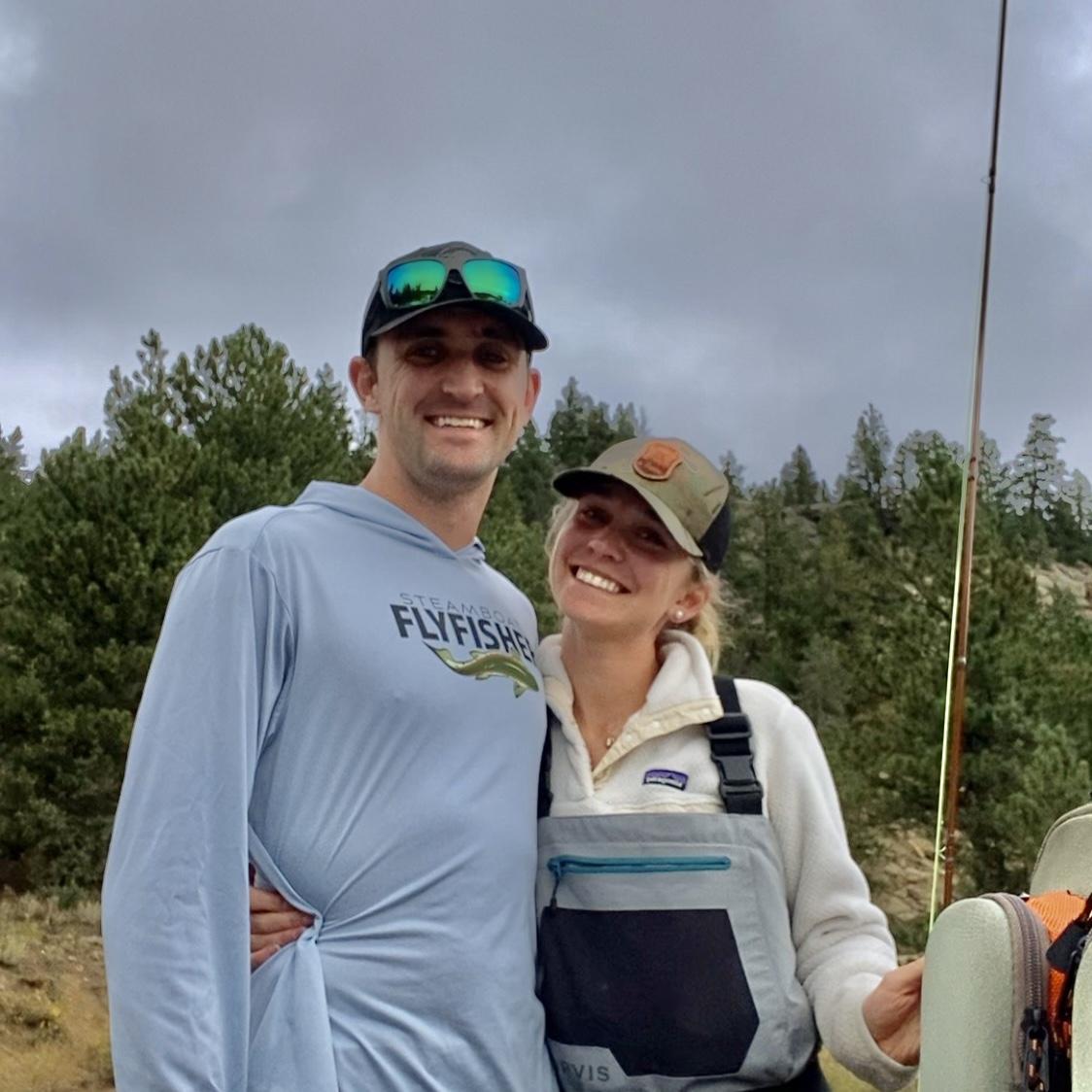 Hailey’s first time fly fishing🎣