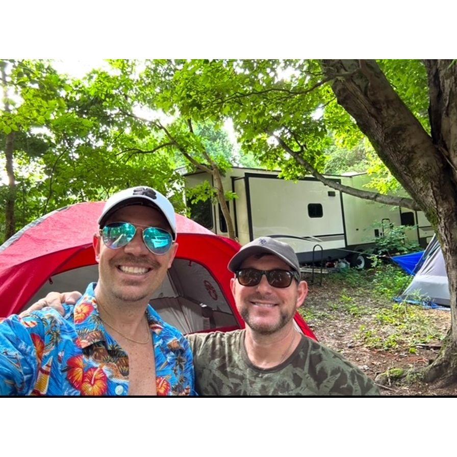 Camping, Brown County, IN, Summer 2023