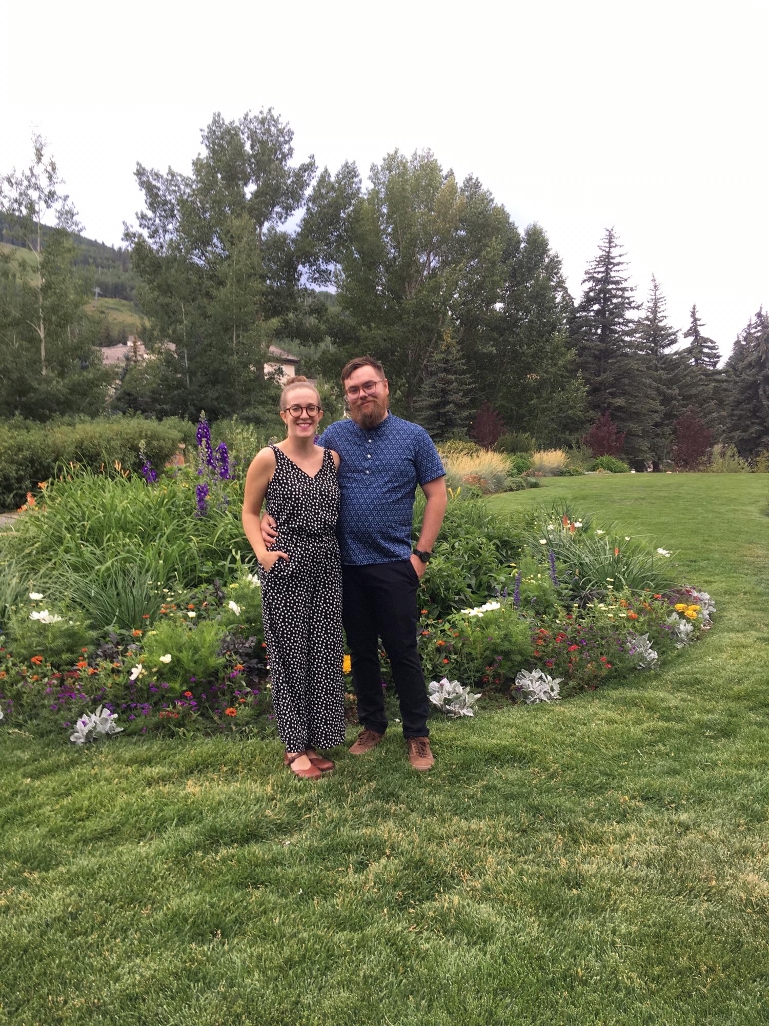 In Vail (CO) last summer for Jessie & Joel's wedding