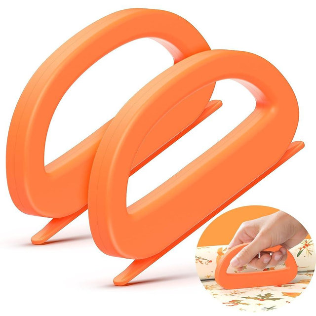 Dual Ended Wrapping Paper Cutter 2-Pack | Effortless Gift Wrap Cutter Slider for Christmas, Birthdays & Holidays