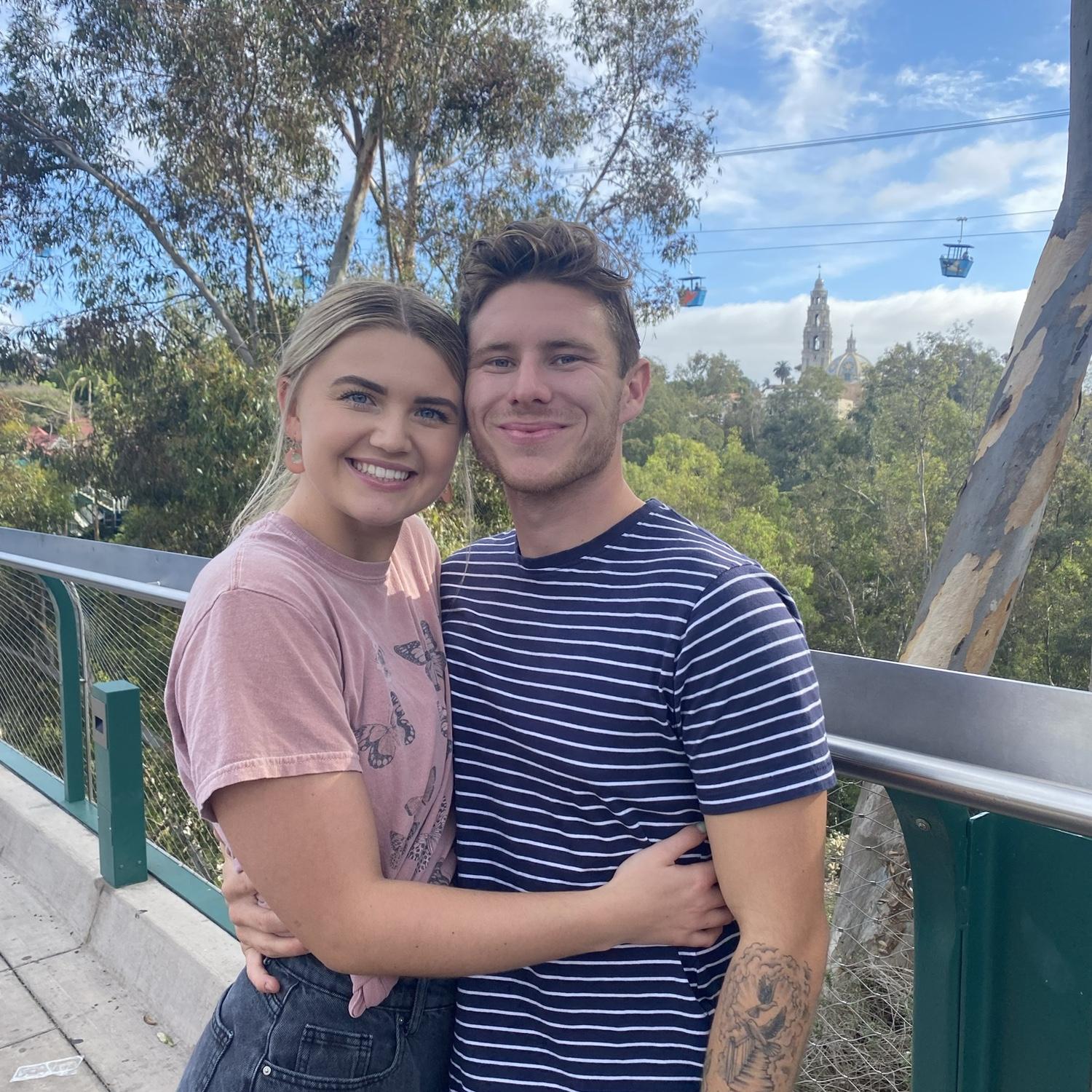 One of our very first photos together!
