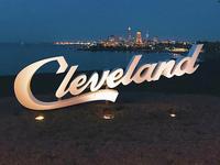 Iconic Cleveland script signs