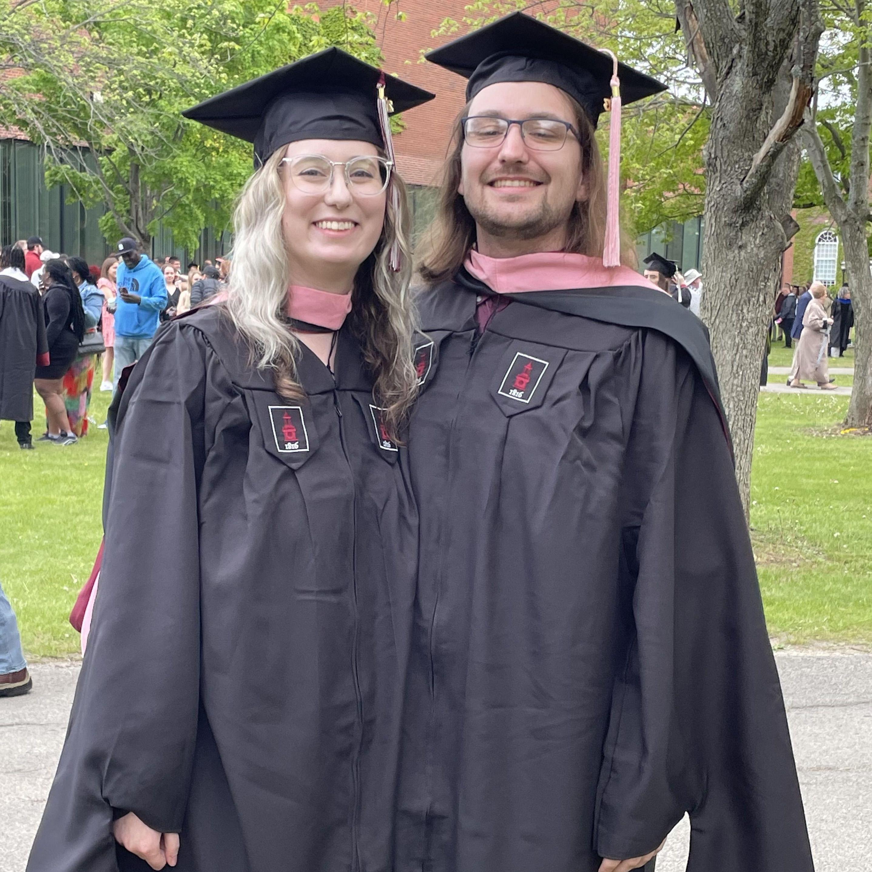 We got our Masters' Degrees in Music Education together!