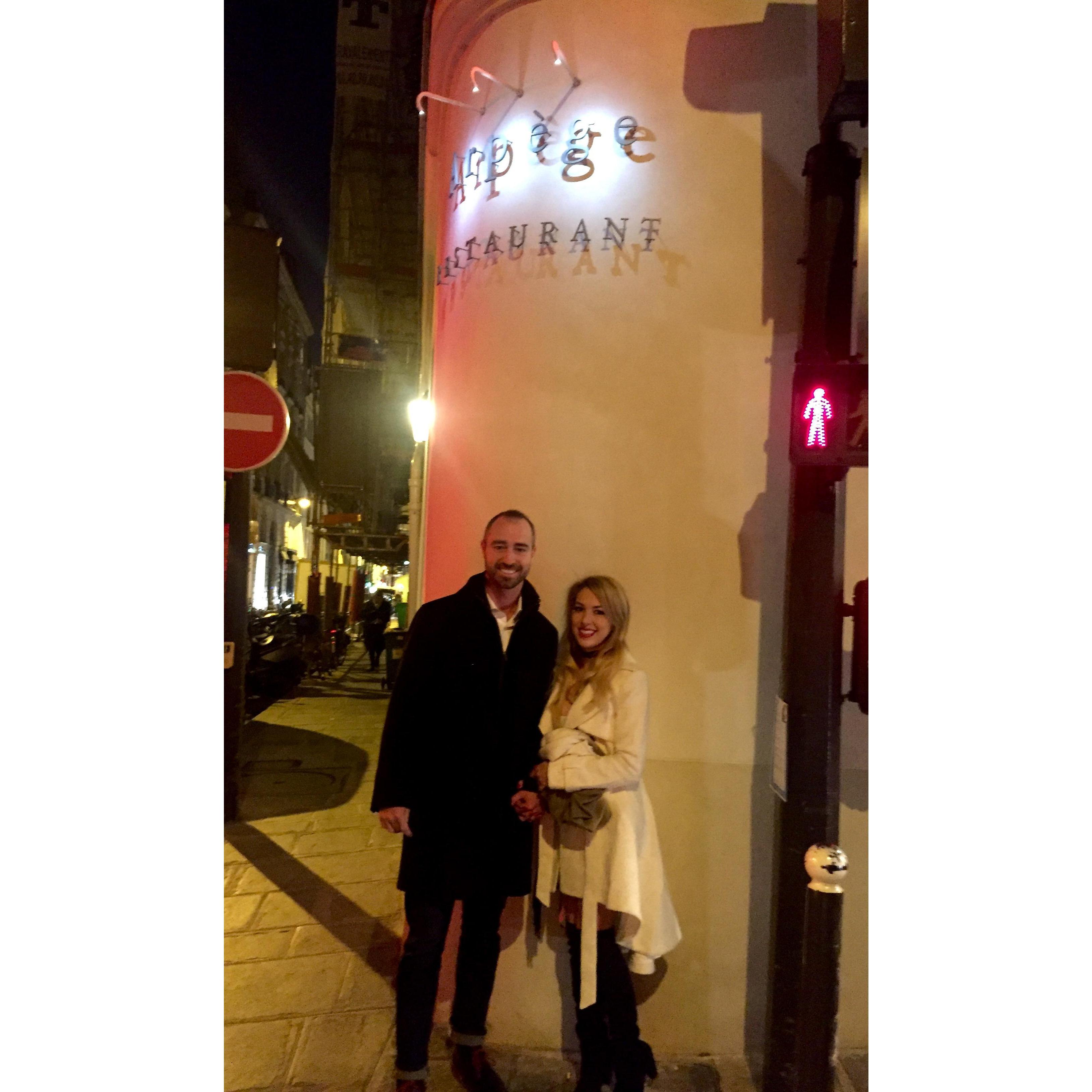 The most memorable dinner at Arpege in Paris
