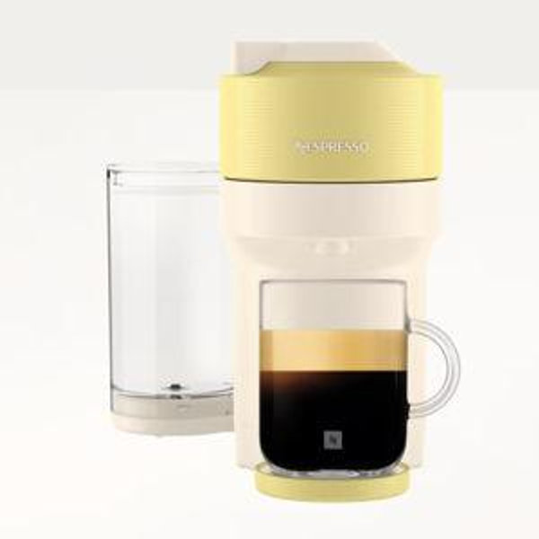 Nespresso Verturo Pop+ in Pastel Yellow