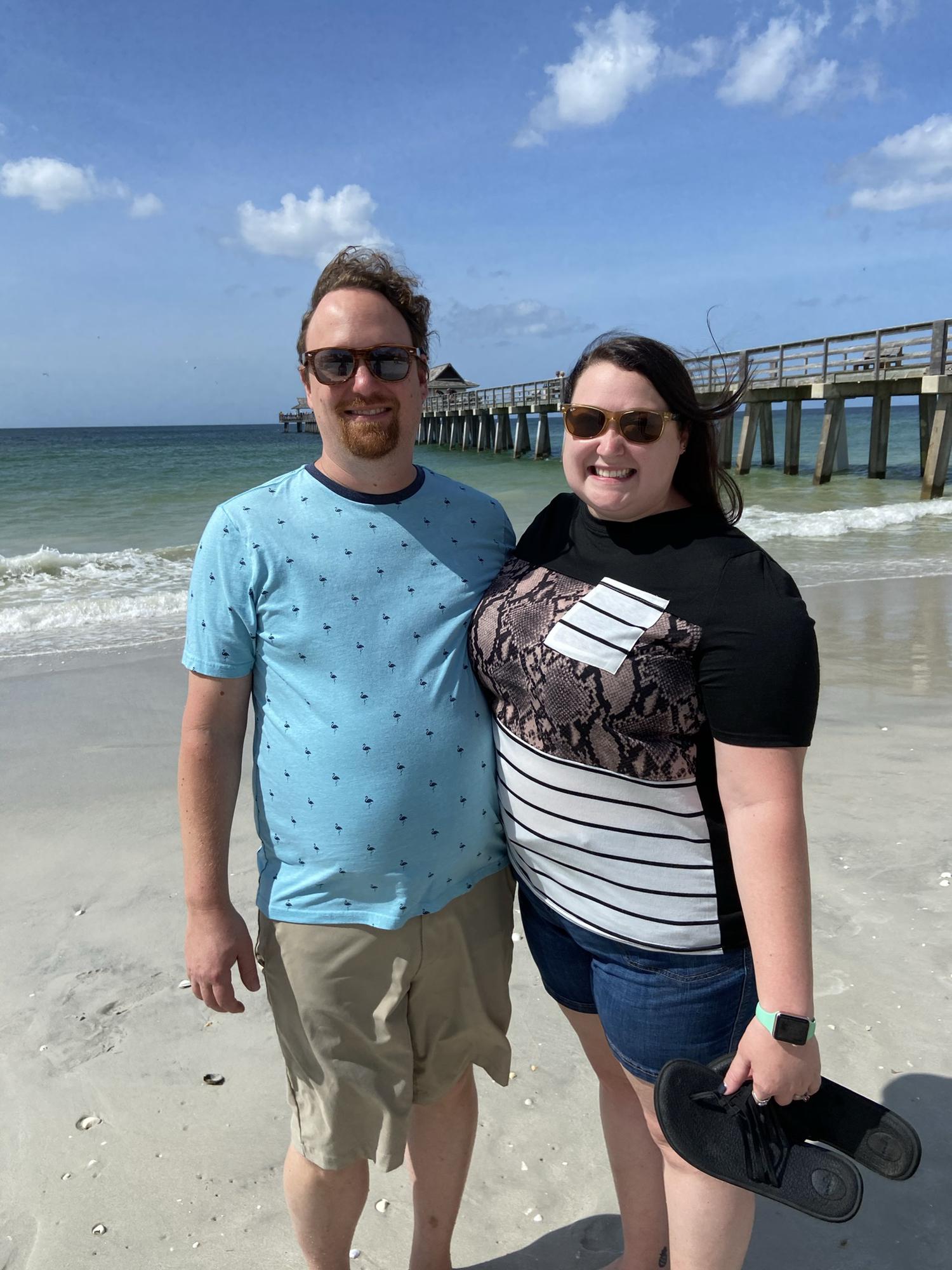 First trip to the beach together! Naples, FL