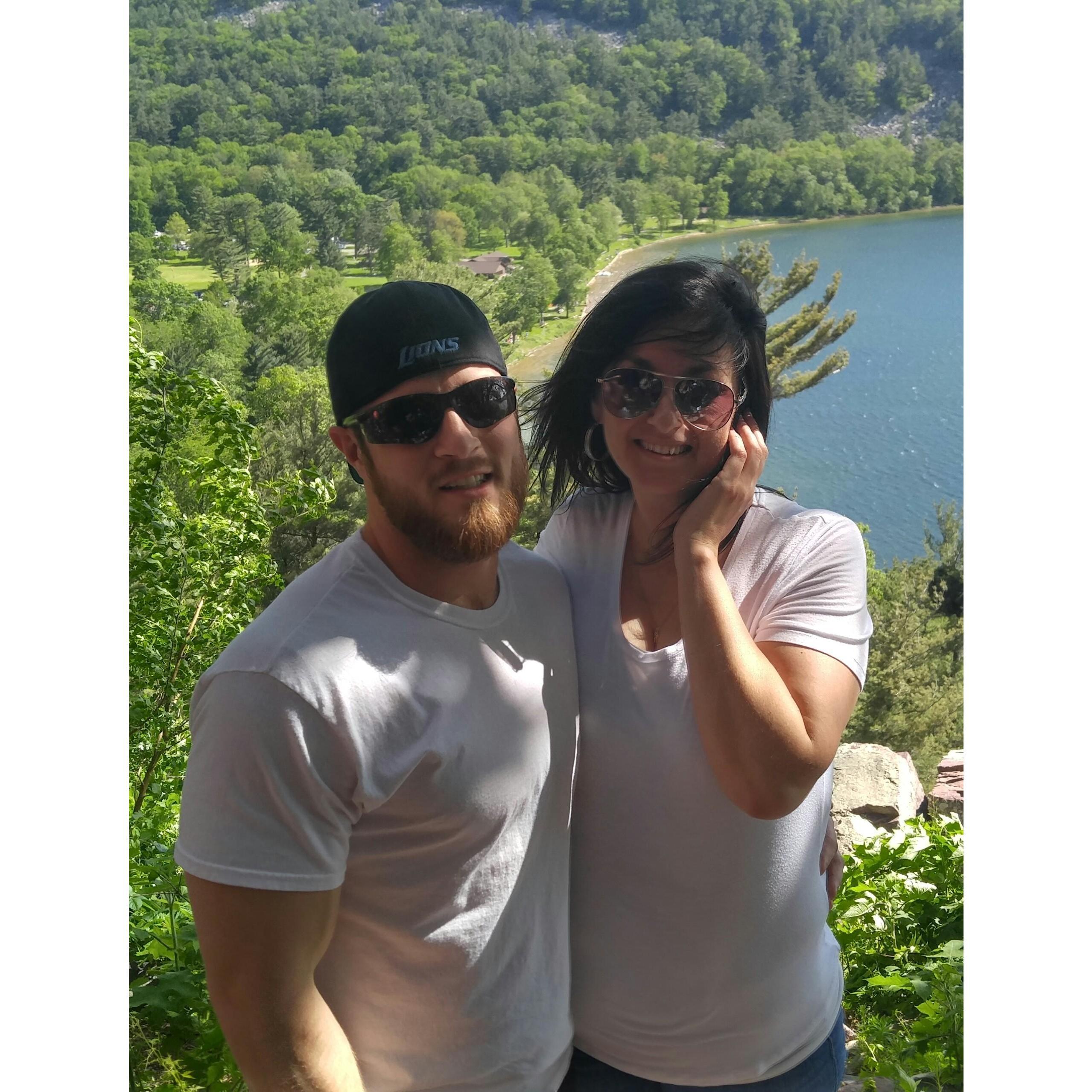First hike