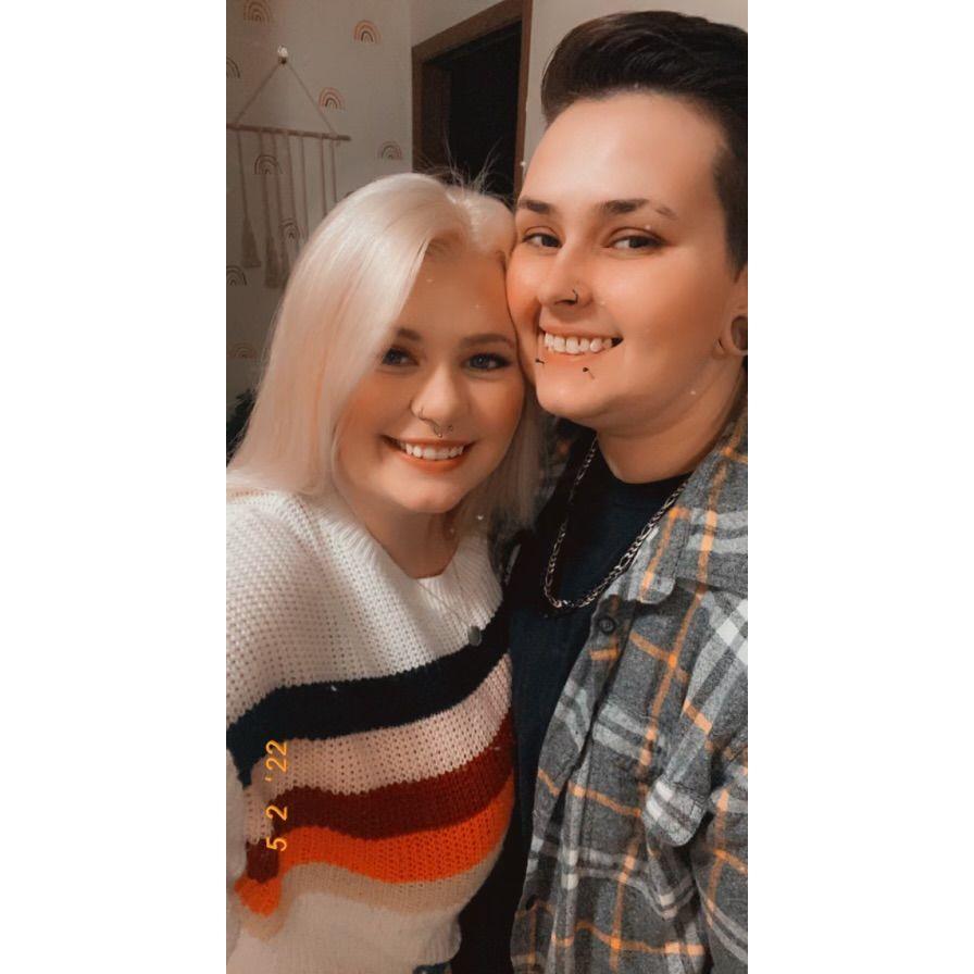 First "official" selfie as a couple!