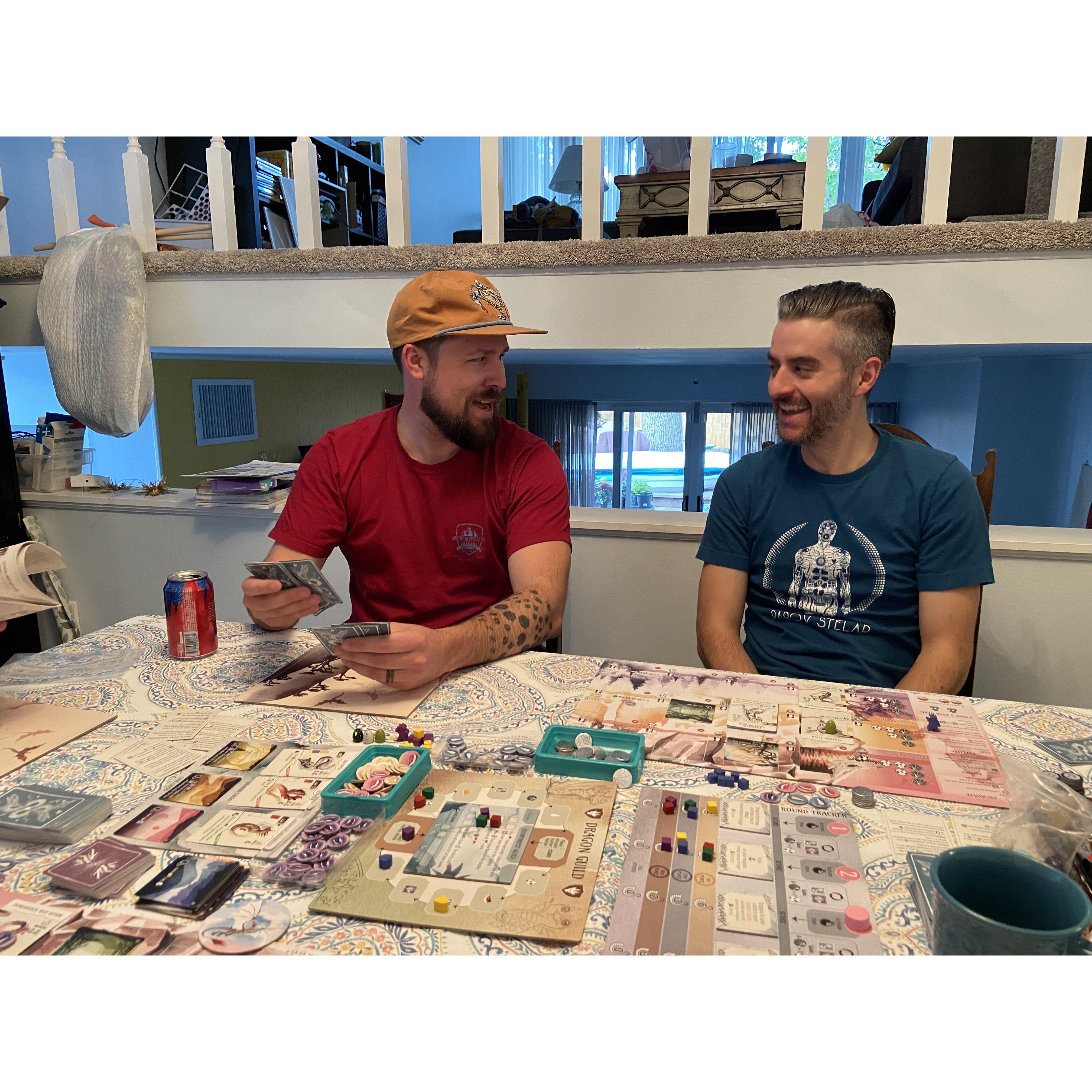 Wyrmspan w/ Cori & Pat.