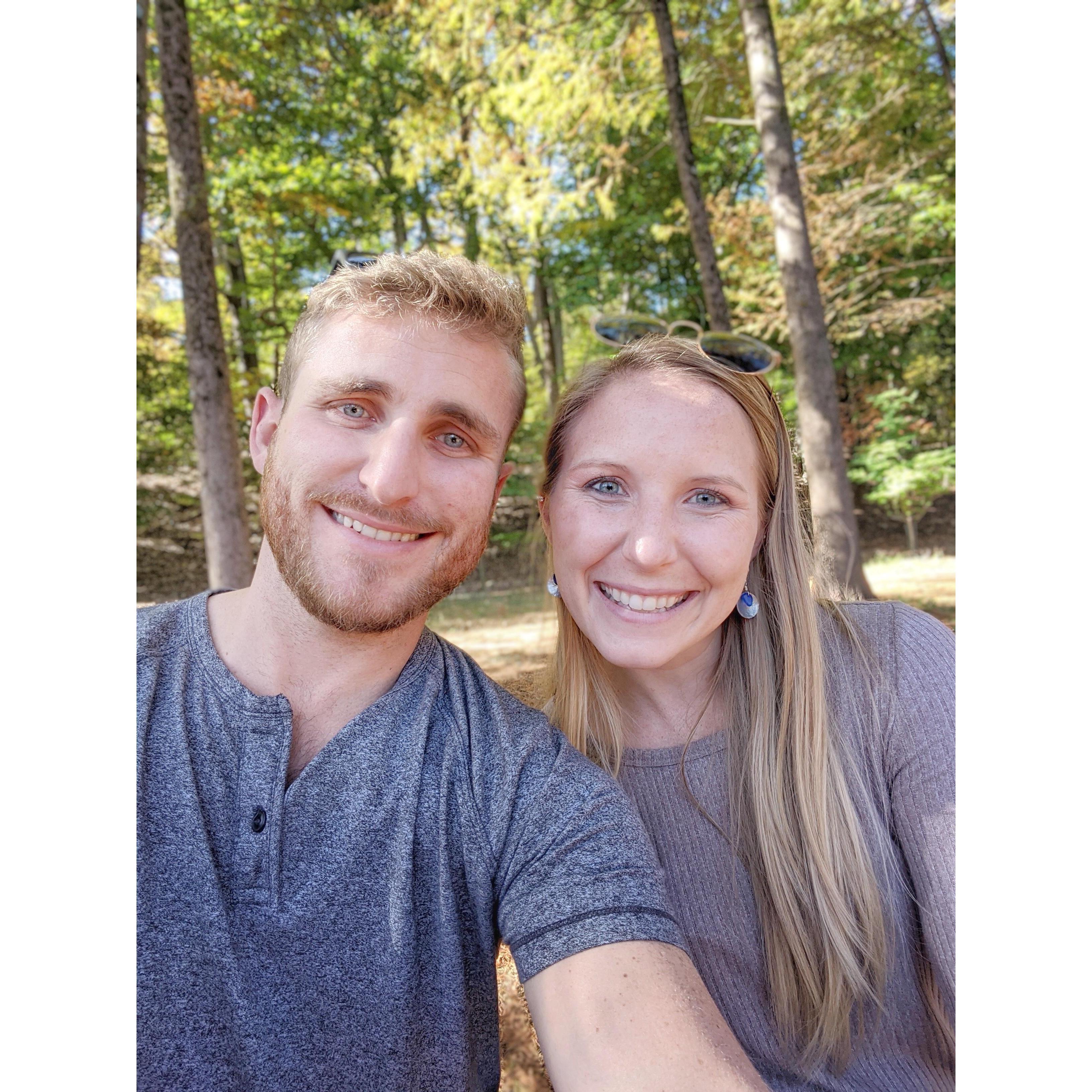 Our "Meet Ya Half Way trip" to Richmond, VA. I drove from Pittsburgh, Garrett drove from Savannah.
