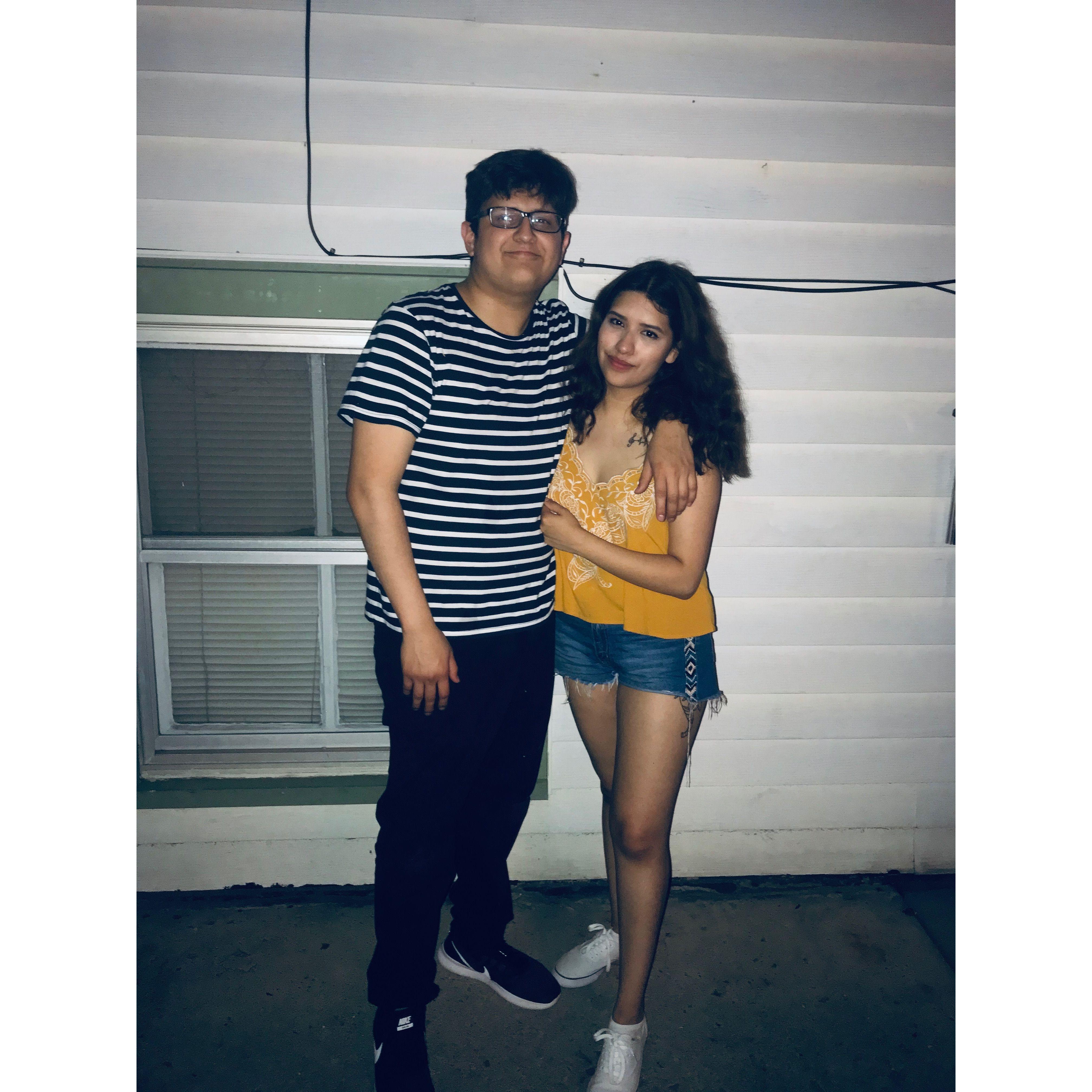Carlos told me he loved me for the first time this night. 5 months before dating.