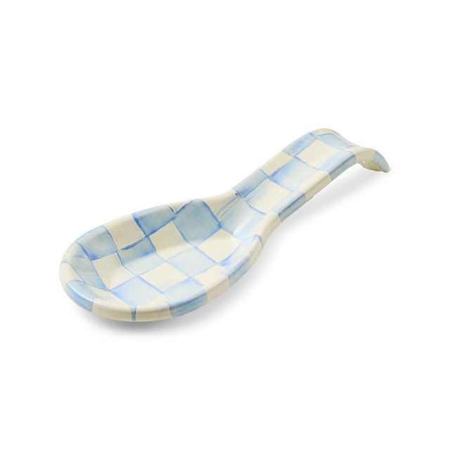 MacKenzie-Childs Sky Check Spoon Rest