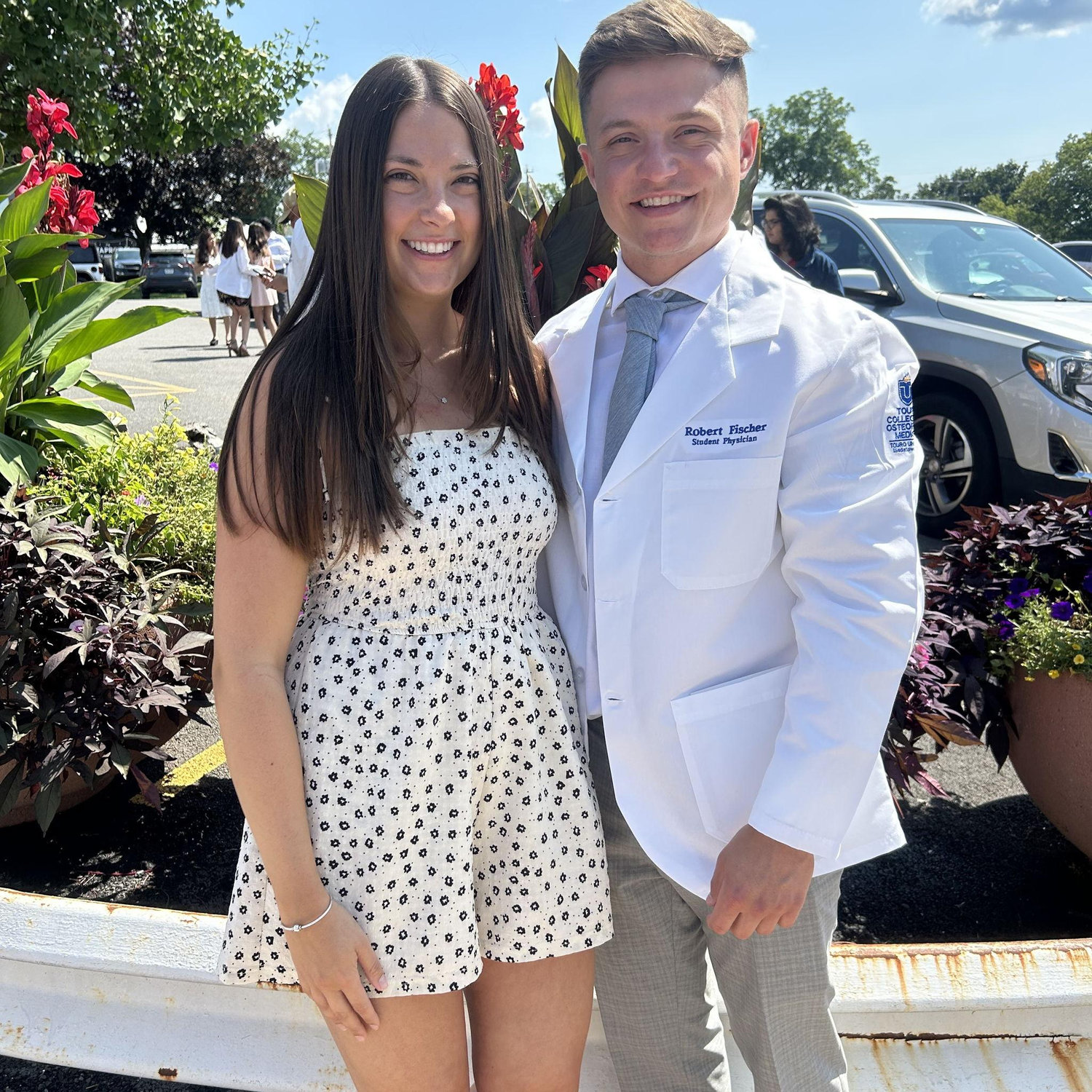 Robbie's white coat ceremony!