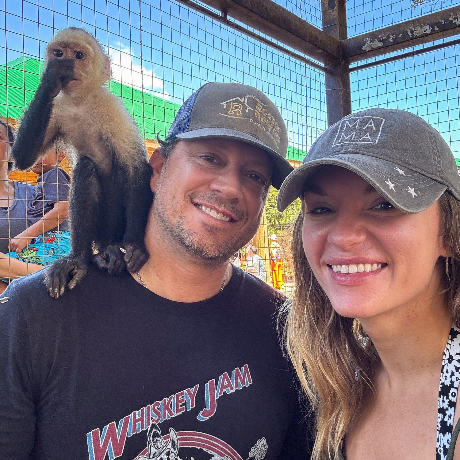 Monkeying around in Roatan Honduras