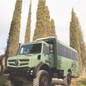 Wine Safari - ATV tours of Tuscany wineries on our honeymoon