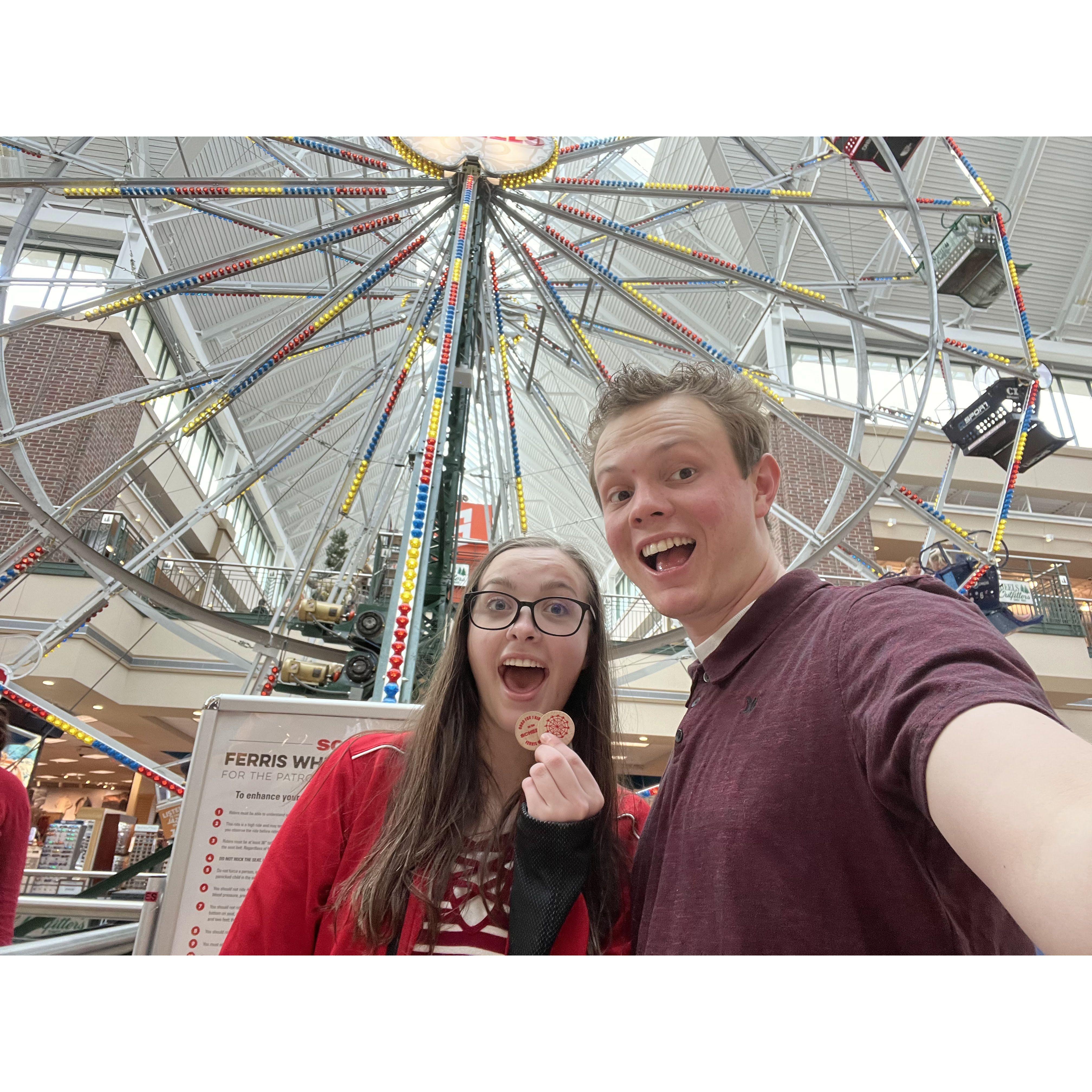 Fear of heights only mathced by angels landing. Morgan? No. Brycen.